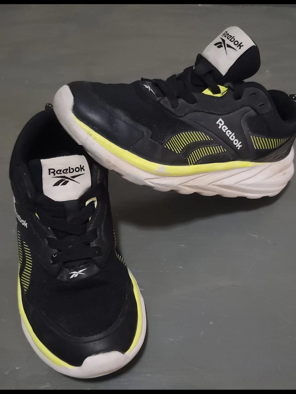 Reebok Boy's Black & Yellow (1), Blue & Red (12) and Black & Red (13) Shoes